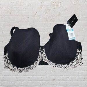 Wacoal Embrace Lace T-Shirt Bra -Black